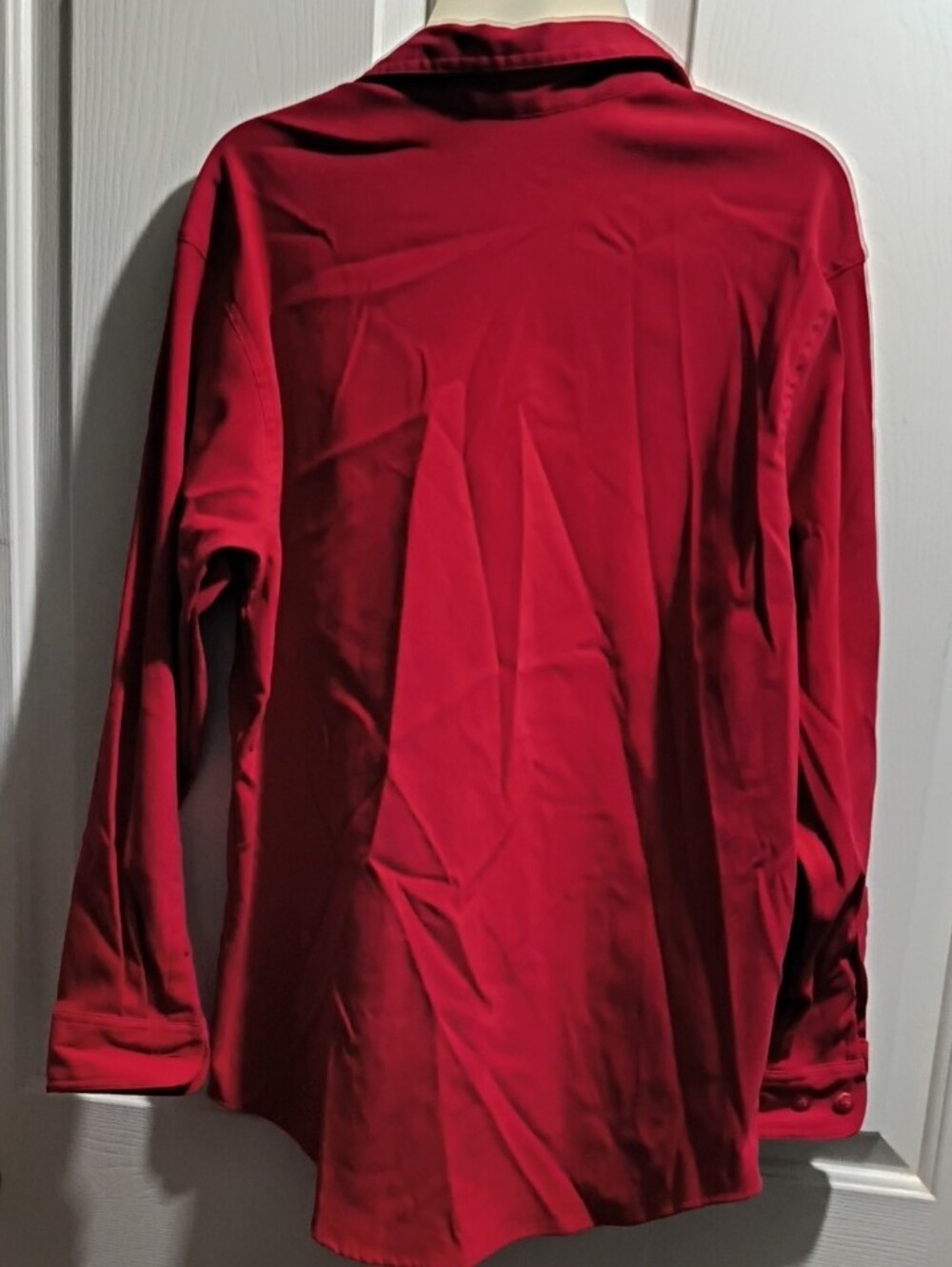 bill blass Red Men's Long-Sleeve Dress Shirt - Picture 3 of 4